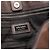 Borsa tote convertibile Prada in Vitello Daino marrone ombré con zip laterale - vista 5