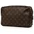 Louis Vuitton Brown Monogram Trousse Toilette 28 Marrone - vista 2