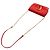Chloé Mini Borsa a Tracolla C Chain in Vitello e Camoscio Rossa Rosso - vista 14