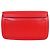 Chloé Mini Borsa a Tracolla C Chain in Vitello e Camoscio Rossa Rosso - vista 2
