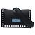 Prada Black Tessuto Etiquette Crossbody Negro