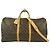 Louis Vuitton Brown Monogram Keepall Bandouliere 60 Marrone