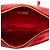 Borsa camera Miu Miu in nappa matelassé rossa con catena Rosso - vista 4