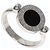 Bulgari Anello Bvlgari Bvlgari Flip Diamanti e Onice