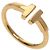Anello Tiffany & Co. T Wire in oro rosa 18K