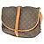 Louis Vuitton Saumur Monogram 35 Marrone - vista 2