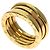 Bulgari Anello Bvlgari B.zero1 a 2 bande in oro giallo 18K