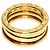 Bulgari Anello Bvlgari B.zero1 a 2 bande in oro giallo 18K - vista 4