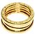 Bulgari Anello Bvlgari B.zero1 a 2 bande in oro giallo 18K - vista 6