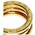 Bulgari Anello Bvlgari B.zero1 a 2 bande in oro giallo 18K - vista 9