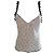 Chanel Camellia Print Seidentop Schwarz Beige