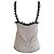 Chanel Camellia Print Seidentop Schwarz Beige - Ansicht 5