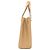 Céline Borsa Celine Logo in pelle beige - vista 2