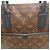 Borsa Business Louis Vuitton Monogram Macassar Marrone Nero - vista 11