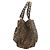 Borsa Fendi Zucca Canvas Marrone - vista 3