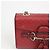 Gucci Borsa a tracolla Emily Mini Shoulder Rosso - vista 3