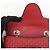 Gucci Borsa a tracolla Emily Mini Shoulder Rosso - vista 8