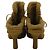 Mules Burberry con shearling in camoscio marrone Rosso - vista 5