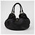 Louis Vuitton Borsa a spalla Mahina Leo Tote Nero - vista 4