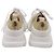Alexander McQueen Tread Slick Glitter Sneaker aus gold metallic Canvas Golden Metallisch - Ansicht 5