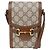 Gucci Borsa a tracolla mini Horsebit Marrone
