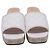 Mules con platform Malaga Gucci GG Supreme Monogram in tela bianca Bianco - vista 2