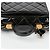 Chanel Shopper mit Klappe und Tragegriff Schwarz - Ansicht 7