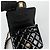 Chanel Shopper mit Klappe und Tragegriff Schwarz - Ansicht 8