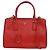 Prada Borsa a Tracolla Tote Saffiano Lux Rosso