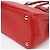 Prada Borsa a Tracolla Tote Saffiano Lux Rosso - vista 8