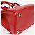 Prada Borsa a Tracolla Tote Saffiano Lux Rosso - vista 9