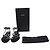 Sandali Saint Laurent Gia con cristalli in pelle nera Nero - vista 6