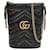 Gucci Mini Borsa Secchiello GG Marmont Nera Nero
