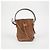 Fendi Borsa a secchiello mini Montreux da spalla Marrone - vista 2