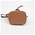 Fendi Borsa a secchiello mini Montreux da spalla Marrone - vista 7