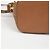 Fendi Borsa a secchiello mini Montreux da spalla Marrone - vista 8