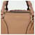 Chloé Borsa a spalla Tote Daria Medium Marrone - vista 2