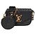 Louis Vuitton Borsa a tracolla Multi Pochette New Wave Nero