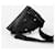 Dior Borsa a Tracolla Mini Saddle Nero - vista 3