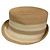 Autre Marque Ishidaseibou Raffia-Hut Beige - Ansicht 2
