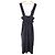 Autre Marque Falda-jersey stretch de lino Uhr Azul Azul marino