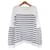 Autre Marque IENA Border Wide Knit Pullover Blanco