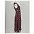 Vestido estampado vermelho de viscose Farm Rio - vista 4
