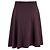 Falda midi Paule Ka burdeos de algodón talla 38 - vista 2
