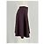 Falda midi Paule Ka burdeos de algodón talla 38 - vista 4