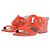 Sandali Hermès Lipari 70 Arancione Scamosciato