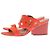 Sandali Hermès Lipari 70 Arancione Scamosciato - vista 2