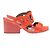 Sandali Hermès Lipari 70 Arancione Scamosciato - vista 6