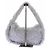 Filippa K Borsa a mano in pelliccia grigia Grigio - vista 3