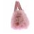Borsa a mano in pelliccia rosa Blumarine - vista 5